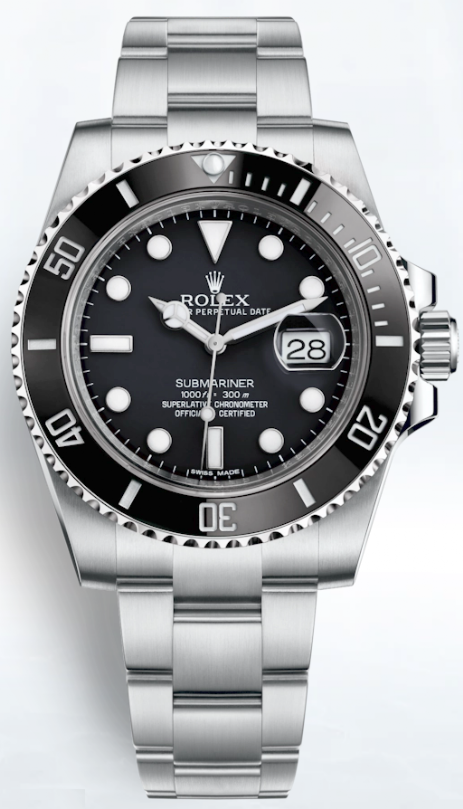 ROLEX SUBMARINER DATE 40 ACCIAIO NERO